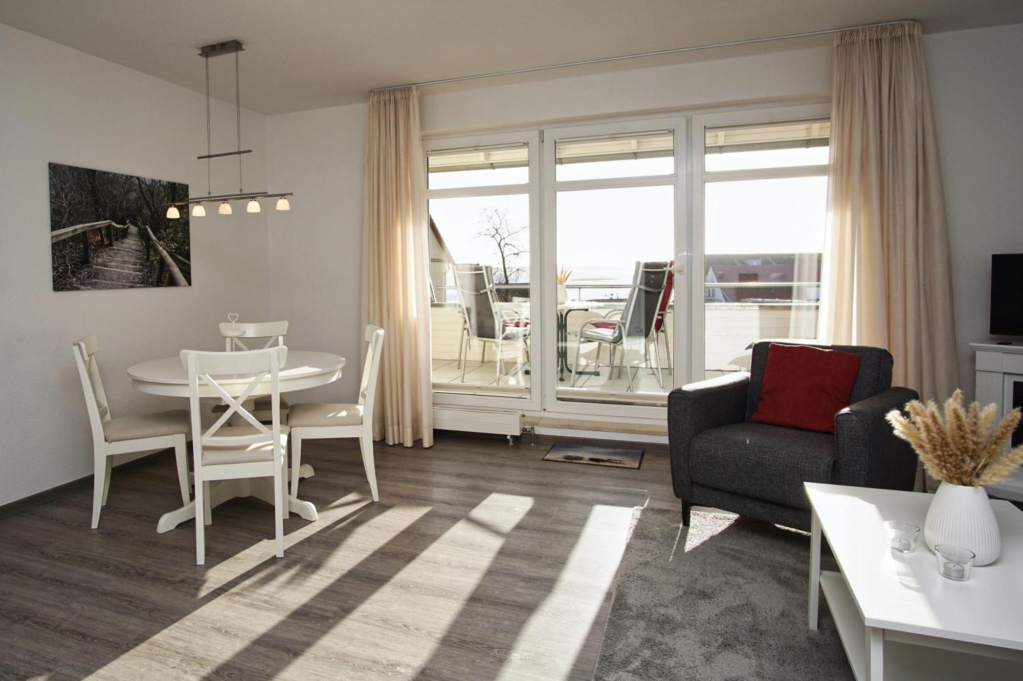 Hafenhaeuser Breege Fewo 05 - Balkon Exterior foto