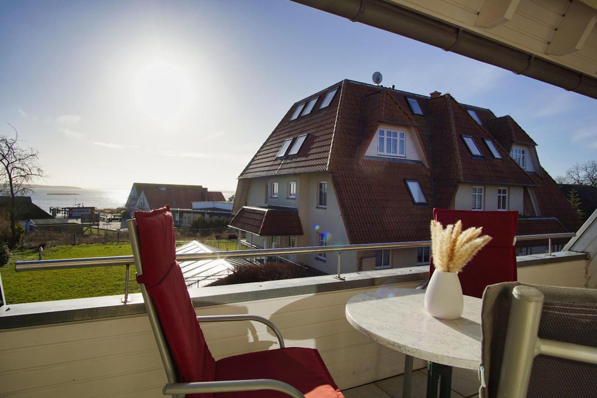 Hafenhaeuser Breege Fewo 05 - Balkon Exterior foto