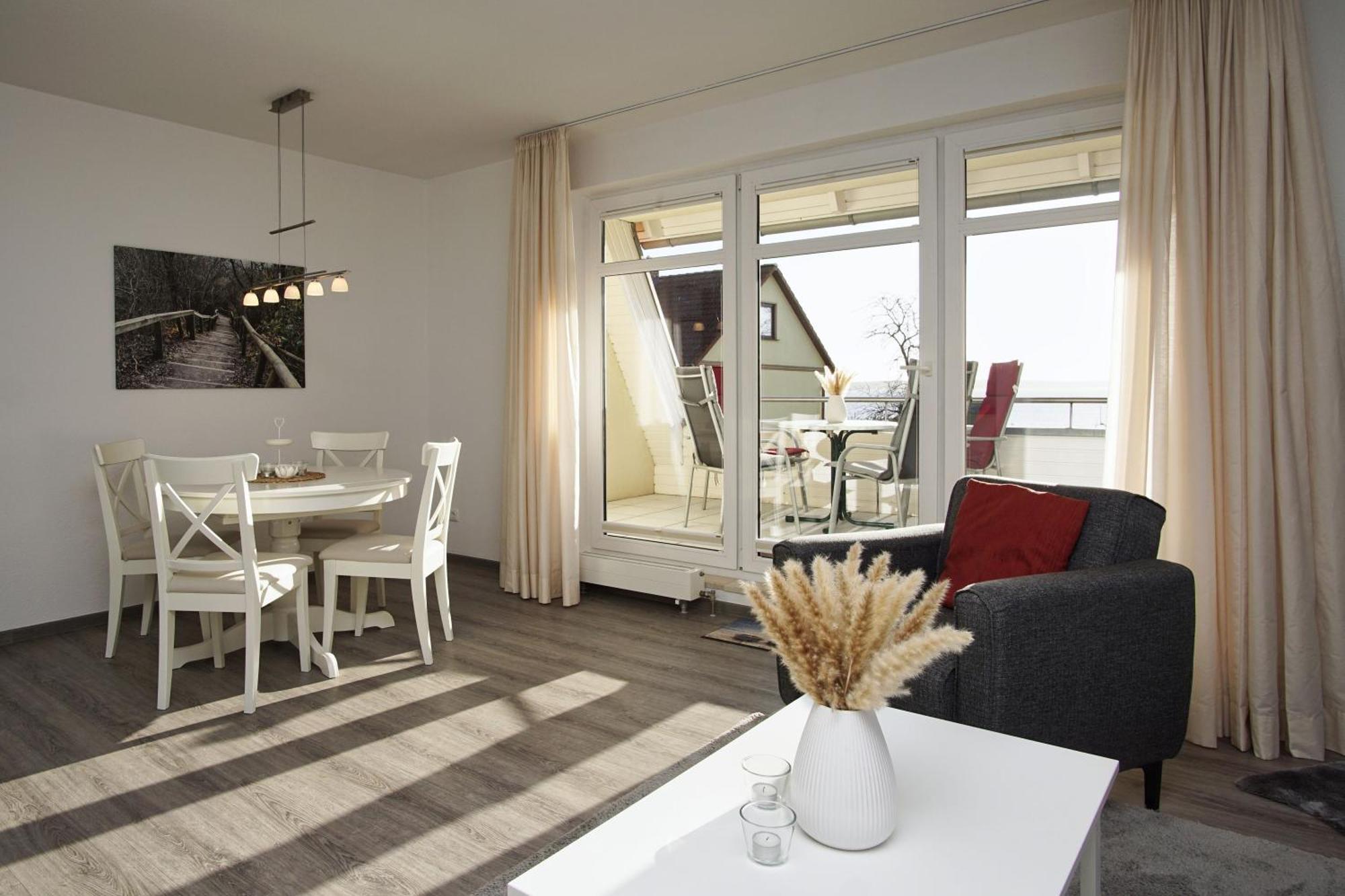 Hafenhaeuser Breege Fewo 05 - Balkon Exterior foto